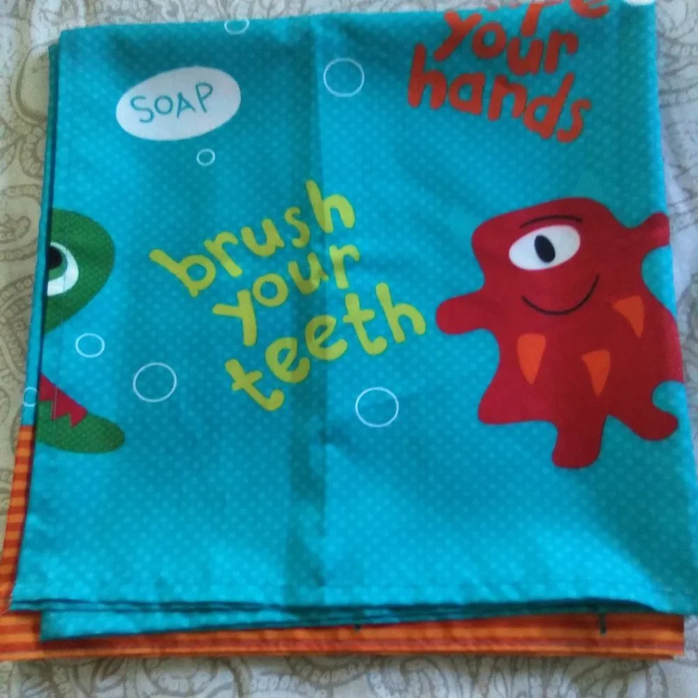 Kids' Monster shower curtain